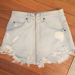 LF Denim Skirt- Size 27